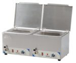 Bain-marie à eau chauffe-saucisses double