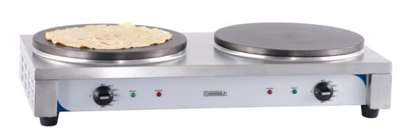 Crêpière double 35 électrique - Matériel professionnel Casselin