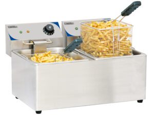 Friteuse électrique 2 x 8 litres