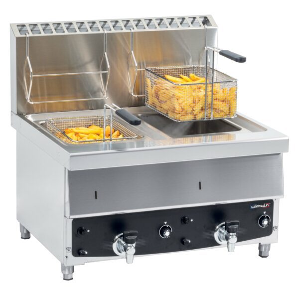 Friteuse Gaz 2 x 10 litres