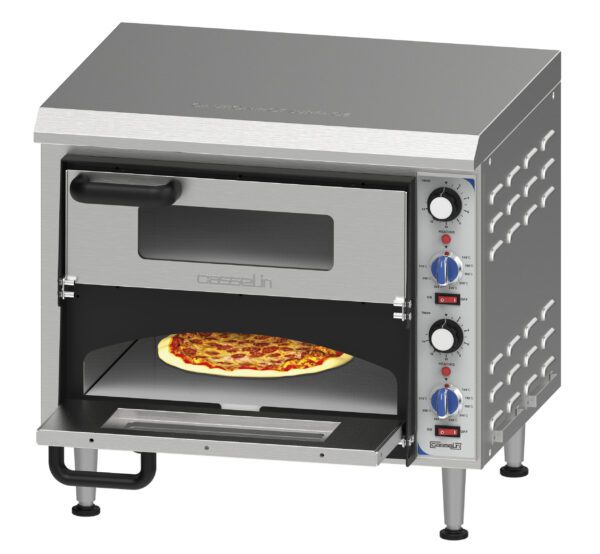 Four à pizza électrique 2 chambres 35 cm - Matériel professionnel Casselin
