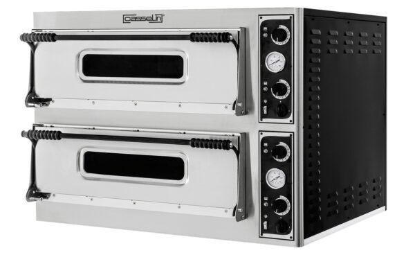Four à pizza électrique 2x4 pizzas 32cm - Matériel professionnel Casselin