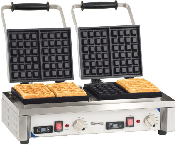 Gaufrier double ouverture 90° - Matériel professionnel Casselin