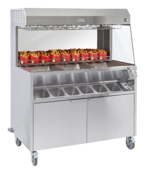 Poste de salage double chauffe 1200