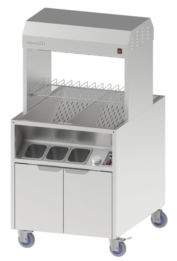 Poste de salage double chauffe traversant 800