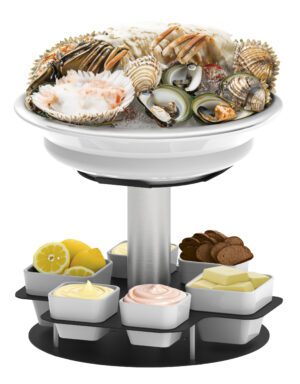 Présentoir à fruits de mer rotatif 2 Fuly