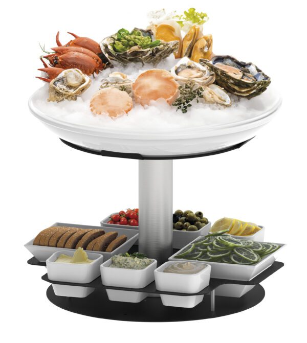 Présentoir à fruits de mer rotatif 3 Fuly