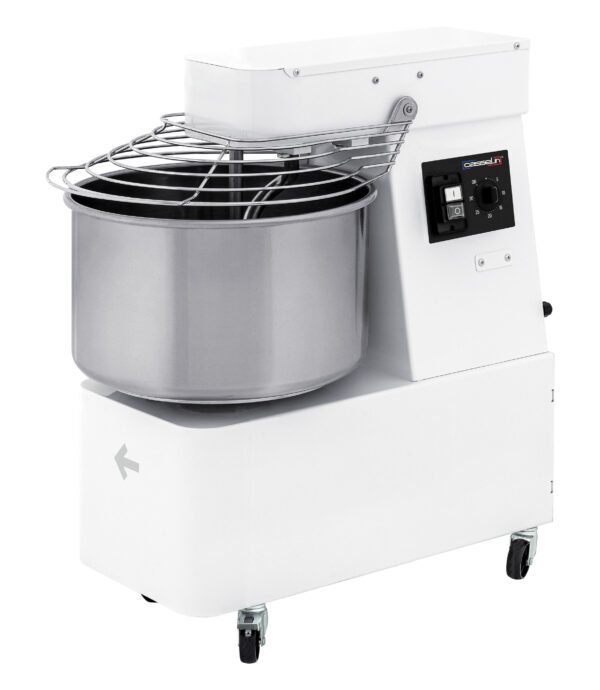 Pétrin à spirale tête et cuve fixes 42Kg