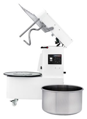 Pétrin à spirale tête relevable et cuve amovible 2 vitesses 12Kg