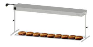 Rampe chauffante infrarouge avec éclairage 1500