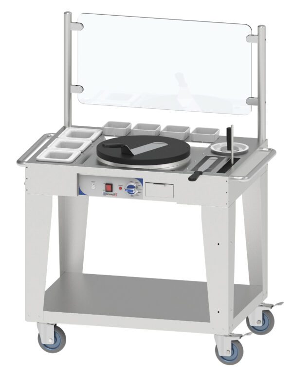 Stand ambulant à crêpes - Matériel professionnel Casselin