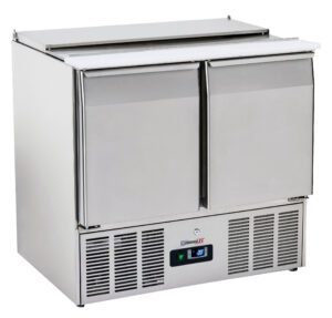 Saladette de préparation 2 portes 900