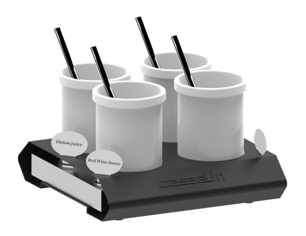 Support à sauces réfrigéré eutectique GN 1/2 - Matériel professionnel Casselin