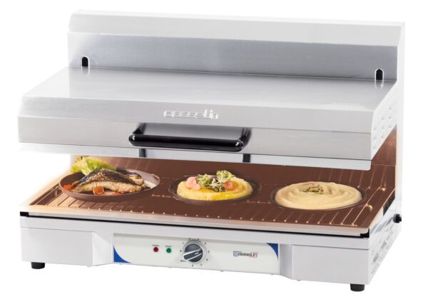 Salamandre à quartz avec plafond mobile 800 - Matériel professionnel Casselin