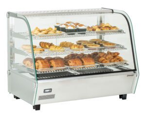 Vitrine chauffante 160L