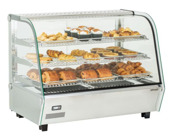 Vitrine chauffante 160L - Matériel professionnel Casselin