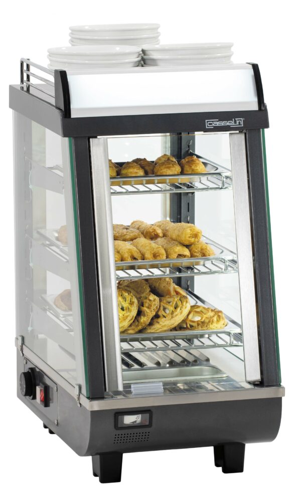 Vitrine chauffante 76 L - Matériel professionnel Casselin