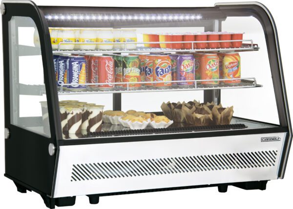 Vitrine réfrigérée à poser 160L - Matériel professionnel Casselin