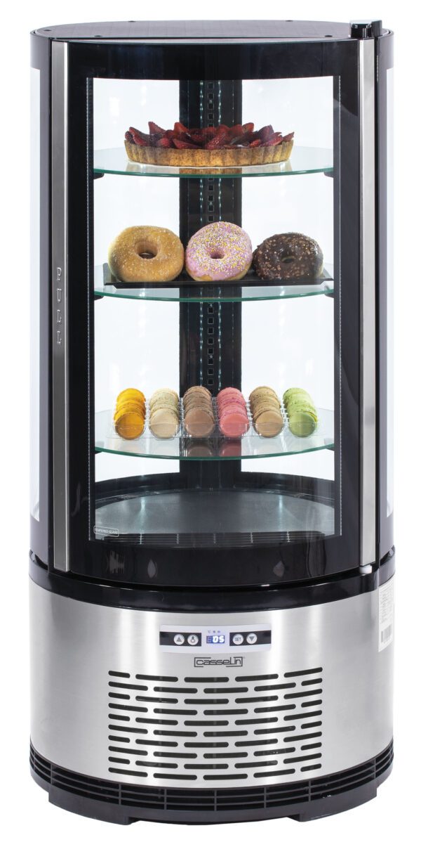 Vitrine réfrigérée ronde 100L - Matériel professionnel Casselin