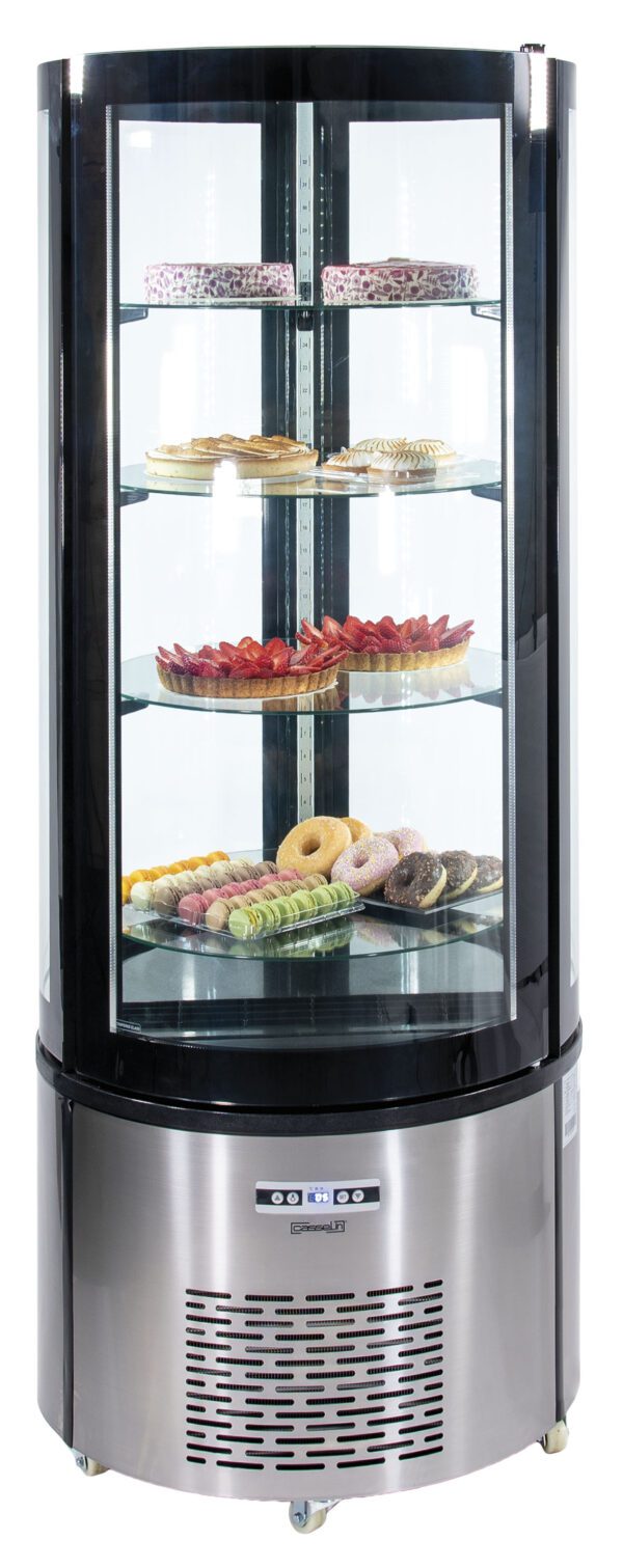 Vitrine réfrigérée ronde 360L - Matériel professionnel Casselin